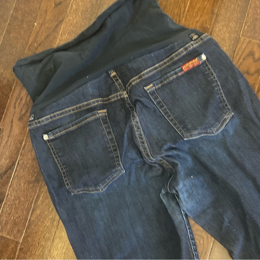 7 for all mankind maternity skinny jean